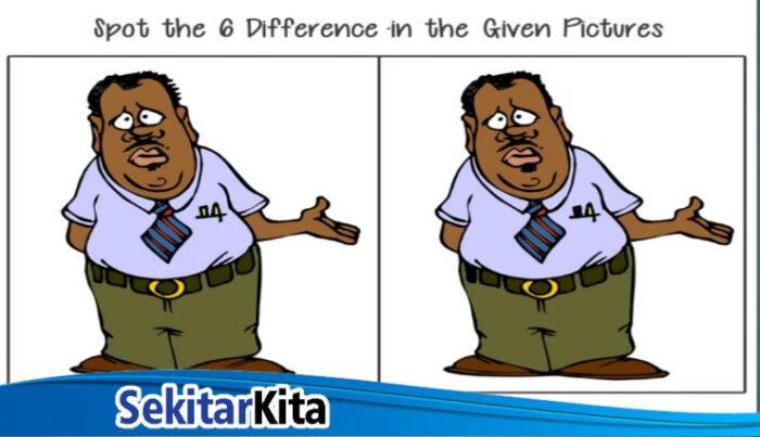 Teka Teki temukan enam perbedaan pada gambar (Bhavinionline)