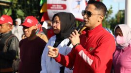 Plt Bupati KBB, Hengki Kurniawan melakukan serangkaian kegiatan dan perlombaan di setiap wilayah Kecamatan di Bandung Barat. (Foto: Hummas KBB)