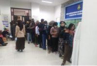 TKK Disdukcapil KBB lakukan mogok kerja, pelayanan pembuatan adminduk lumpuh total, (Foto: Istimewa)