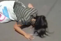 Ibu muda di Kota Tasikmalaya meninggal dunia saat mengikuti perlombaan balap karung (foto video amatir warga)