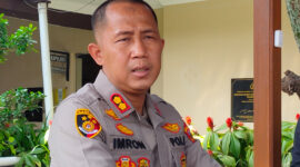 Kapolres Cimahi, AKBP Imron Ermawan mengatakan kasus pembunuhan purnawirawan TNI di Lembang sudah di tangani secara transparan (foto: Abdul)