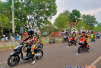 Gelaran roadrace championship 2022 piala Bupati KBB, antusiasme pembalap muda dan warga sekitar sangat tinggi (foto: Abdul) dok. SekitarKita.net