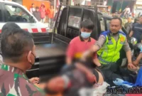 Muhammad Mubin alias Babeh (63) tewas usai ditusuk pelaku sebanyak 5 kali, kejadian tersebut di jalan Adiwarta, Lembang Kabupaten Bandung Barat (KBB) Selasa 16 Agustus 2022. (Foto Abdul)