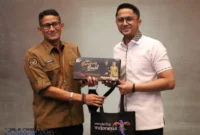 Plt Bupati KBB, Hengki Kurniawan usai bertemu Menparekraf, Sandiaga Uno akan melakukan terobosan menggali potensi PAD dari sektor pariwisata dan ekonomi kreatif (foto Humas KBB)