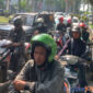 Antrean panjang pengisian BBM di SPBU Kota Baru Parahyangan KBB, pasca kenaikan harga pada Sabtu 03/09 tadi. (Foto: @infobdgbaratcimahi)