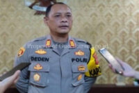 Kapolsek Cisaat Sukabumi, AKP Deden Sulaiman angkat suara terkait kasus warga Cikarang yang dibuang di Sukabumi usai dianiaya (foto: gue_cikarang.co.id)