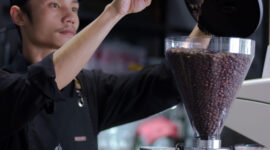 Cafe Cenghar Cimahi menyajikan kopi Gununghalu (foto: Bayu/dok. Cenghar Kopi Cimahi).