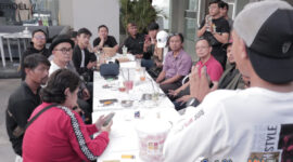 Kopdar IBBC 'Manjangkeun Deduluran' sukses digelar, dicafe Sultanhub no 41 Jalan Tirtayasa, Kota Bandung. Minggu (25/09/2022). Foto Kris/Top Jabar