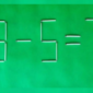 Tes IQ, dengan pindahkan dua batang korek api agar sesuai jumlah matematika ini