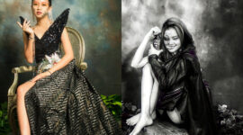 R7 Photospace mengeluarkan terobosan baru, kolaborasi fotografer dan MUA serta model berkonsep Helloween (foto: Tina/ dok. SekitarKita.net)