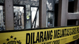 Garis Polisi/ ilustrasi (foto: Abdul)