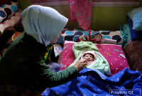 Bayi perempuan yang dibuang dan ditemukan warga Kampung Jambudipa, Desa Jambudipa Kecamatan Cisarua KBB 