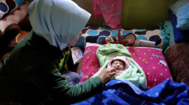 Bayi perempuan yang dibuang dan ditemukan warga Kampung Jambudipa, Desa Jambudipa Kecamatan Cisarua KBB 