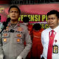 Wakapolres Cimahi, Kompol Niko N. Adiputra saat konferensi pers di Mapolres Cimahi. Senin (31/10/2022)