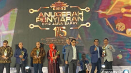 Gubernur Jabar, Ridwan Kamil memberikan apresiasi kepada 437 lembaga penyiaran 