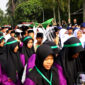 Ribuan santri padati jalan raya Padalarang KBB.
