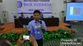 Bank Indonesia terus melakukan edukasi dan sosialisasi terkait maraknya uang palsu (foto: Abdul Kholilulloh).