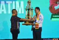 PWI Jabar berhasil juara Porwanas XIII 2022 di Malang, Jawa Timur. (foto: PWI Jabar).