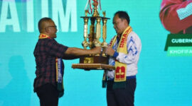 PWI Jabar berhasil juara Porwanas XIII 2022 di Malang, Jawa Timur. (foto: PWI Jabar).