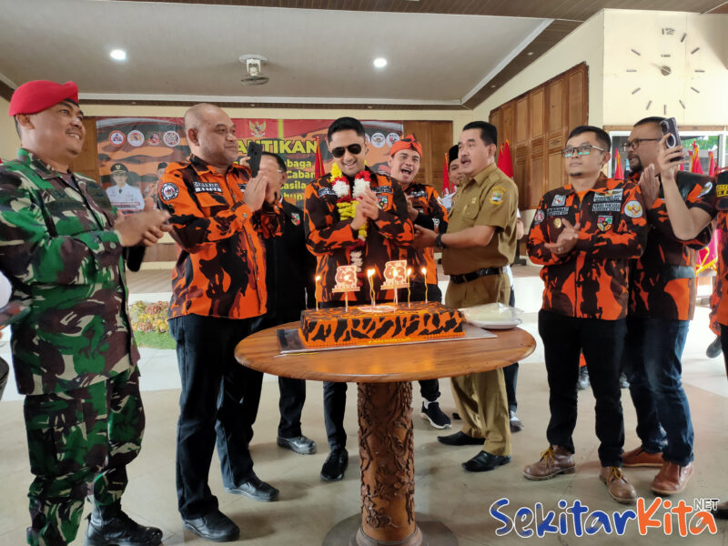 Jelang pemilu 2024, Bupati Bandung Barat, Hengki Kurniawan ajak ormas jaga kedamaian. (foto: Abdul).