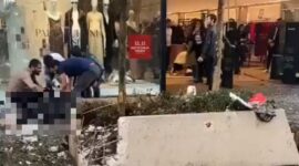 Sebanyak 6 orang tewas dan belasan luka-luka akibat ledakan di Istambul Turki (foto tangkap layar video viral istimewa).