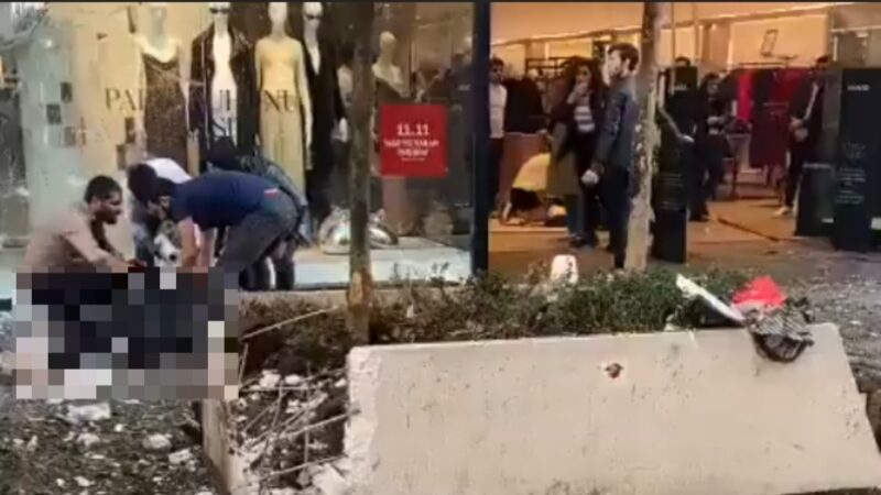 Sebanyak 6 orang tewas dan belasan luka-luka akibat ledakan di Istambul Turki (foto tangkap layar video viral istimewa).
