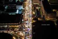 Tampilan Pantauan Udara Jelang Pergantian Tahun Baru 2023