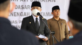 Bupati Bandung Barat, Hengki Kurniawan lantik ratusan kepala sekolah se Bandung Barat 