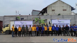 PT Fajar Surya Wisesa Tbk (FajarPaper) berikan bantuan sembako ke korban terdampak gempa bumi di Kabupaten Cianjur 