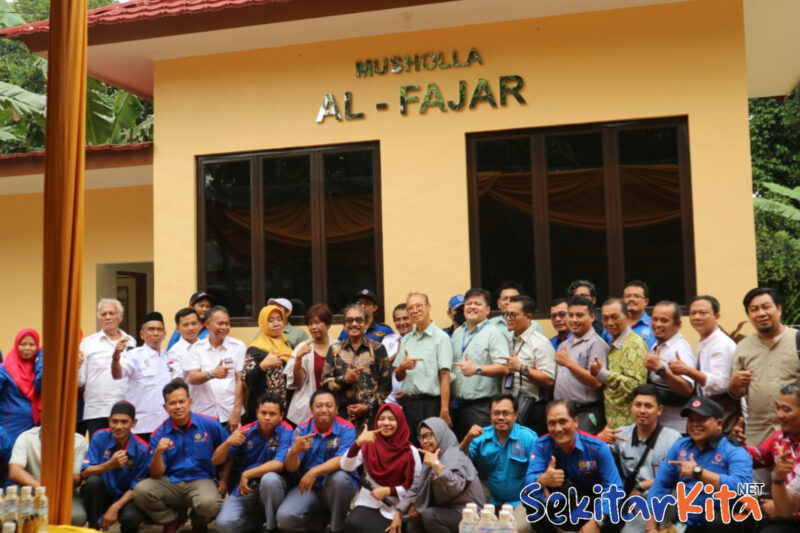 PT FajarPaper Bekasi resmikan mushola Al-Fajar di BLK SP KEP SPSI.