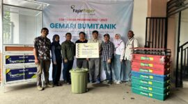 PT Fajar Surya Wisesa Tbk (FajarPaper) memulai kegiatan baru GEMARI BUMITANIK (Gerakan Masyarakat Mandiri Budidaya Maggot, Ikan dan Tanaman Hidroponik) yang diinisiasikan oleh team CSR FajarPaper, PUK SP KEP SPSI PT. Fajar Surya Wisesa Tbk, dan juga Koperasi Karyawan Surya Abadi
