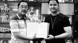 Innalilahi wa innailaihi Raji’un, ayahanda kang Hengki Kurniawan tutup usia (kiri). 