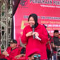 Ketua DPP PDIP Bidang Kebudayaan sekaligus Menteri Sosial Tri Rismaharini (foto: Abdul Kholilulloh).