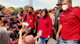 Tri Rismaharini yang juga Ketua DPP Bidang Kebudayaan PDIP. (foto: Abdul Kholilulloh).