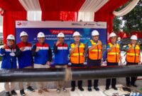 FajarPaper wujudkan Industri Ramah Lingkungan Terima First Welding Infrastruktur Pipa Gas Bumi dari PGN 