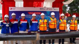 FajarPaper wujudkan Industri Ramah Lingkungan Terima First Welding Infrastruktur Pipa Gas Bumi dari PGN 