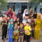 Momen keseruan saat lebaran Idul Fitri 2023 keluarga besar Mogal, penyiar radio Darusallam 88, 01 FM (foto; Abdul Kholilulloh)