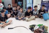 Ilustrasi remaja tawuran (foto: Abdul Kholilulloh)