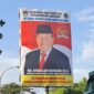 Baleho Calon DPD-RI utusan Provinsi Jabar terpampang 