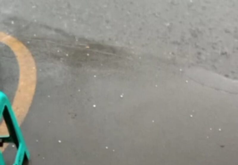 hujan batu diwilayah Kabupaten Bekasi