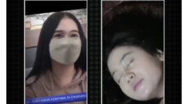 Video mesum disandingkan dengan foto AD Karyawati di Cikarang, sumber Twitter @gudangdewasa pada 17 Mei 2023.