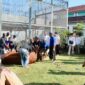 Lapas Kelas IIA Cikarang sumbang 11 ekor sapi dan 11 ekor kambing (foto: dok. Lapas Kelas II A Cikarang)