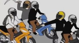 Ilustrasi begal 