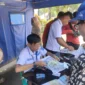 Program pemutihan bea balik nama (BBN) dan diskon pajak kendaraan bermotor (PKB) yang diselenggarakan oleh Bapenda Jabar (foto Abdul Kholilulloh)