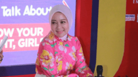 Atalia Praratya Istri Ridwan Kamil yang menjadi pusat perhatian hadir pada Puncak The Girl Fest Bandung