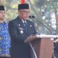 Pj Bupati KBB Arsan Latif saat memimpin upacara Sumpah Pemuda ke-95 (Foto: Prokopim KBB)