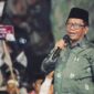 Mahmud MD saat pulang kampung ke Madura di sambut ribuan massa dengan shalawat