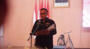 Terenyuh, Kasi Humas Polres Metro Bekasi saat bacakan puisi ‘Merdeka atau Mati’