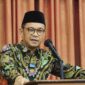Kang Ace saat menggelar pertemuan dengan para pengawas guru Pendidikan Agama Islam (PAI) se-Kabupaten Bandung di Hotel Puri Khatulistiwa Sumedang, Sabtu, 4 November 2023.