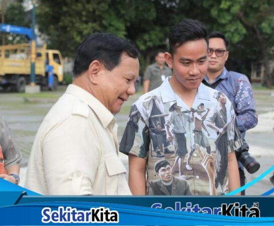 Pasangan Calon Presiden Prabowo Subianto dan Calon Wakil Presiden Gibran Rakabuming Raka tim media Prabowo Subianto.